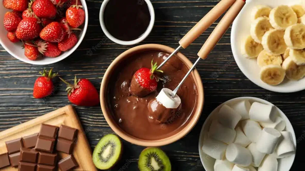 Fondue de chocolate