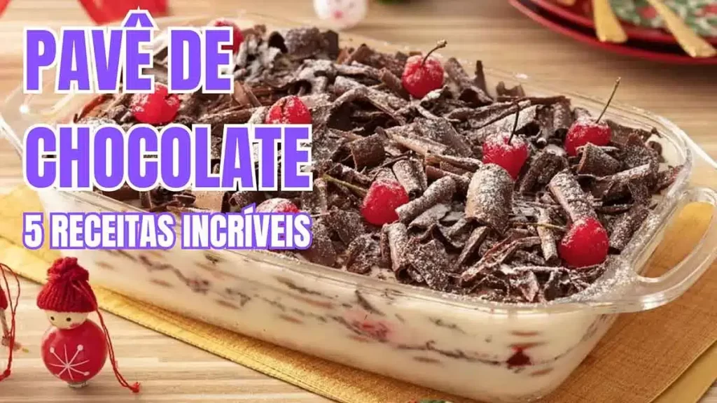 Pavê de chocolate